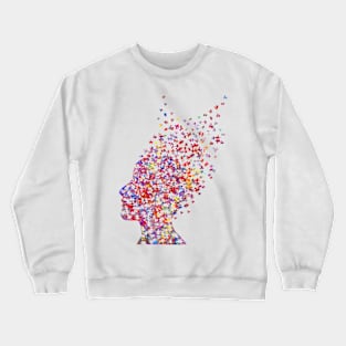 Puzzles head Crewneck Sweatshirt